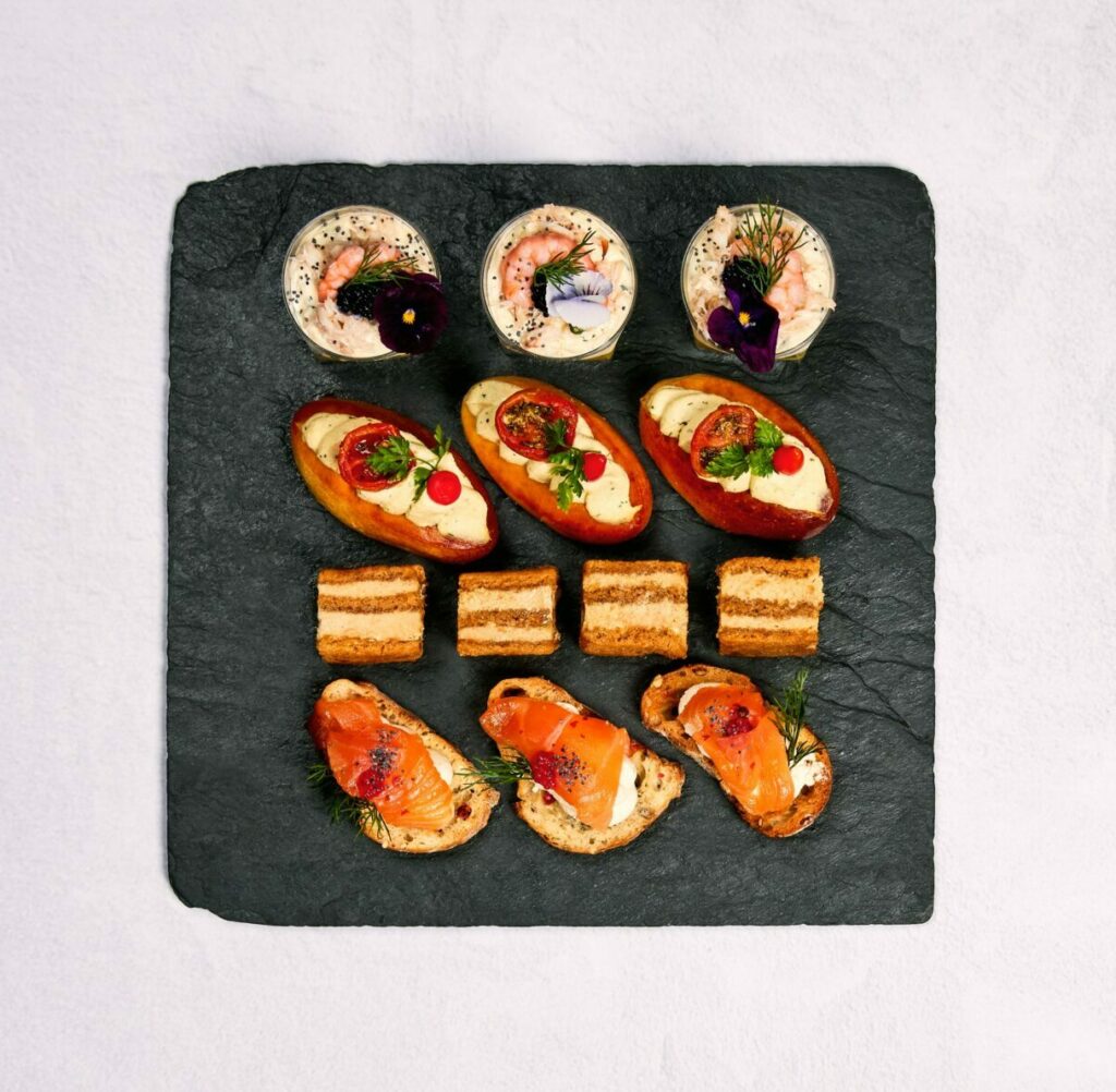 Plateau canapés